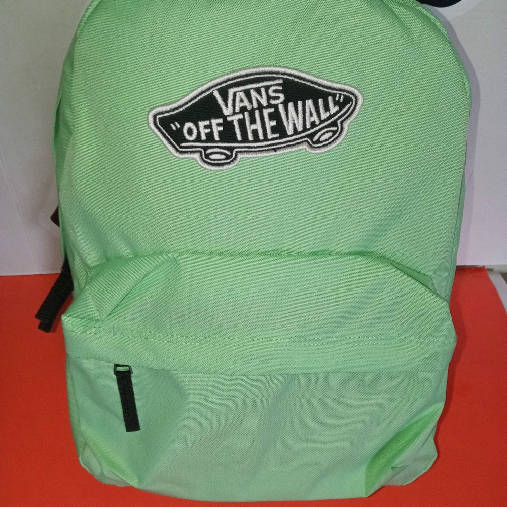 Vans Backpack Green apple color